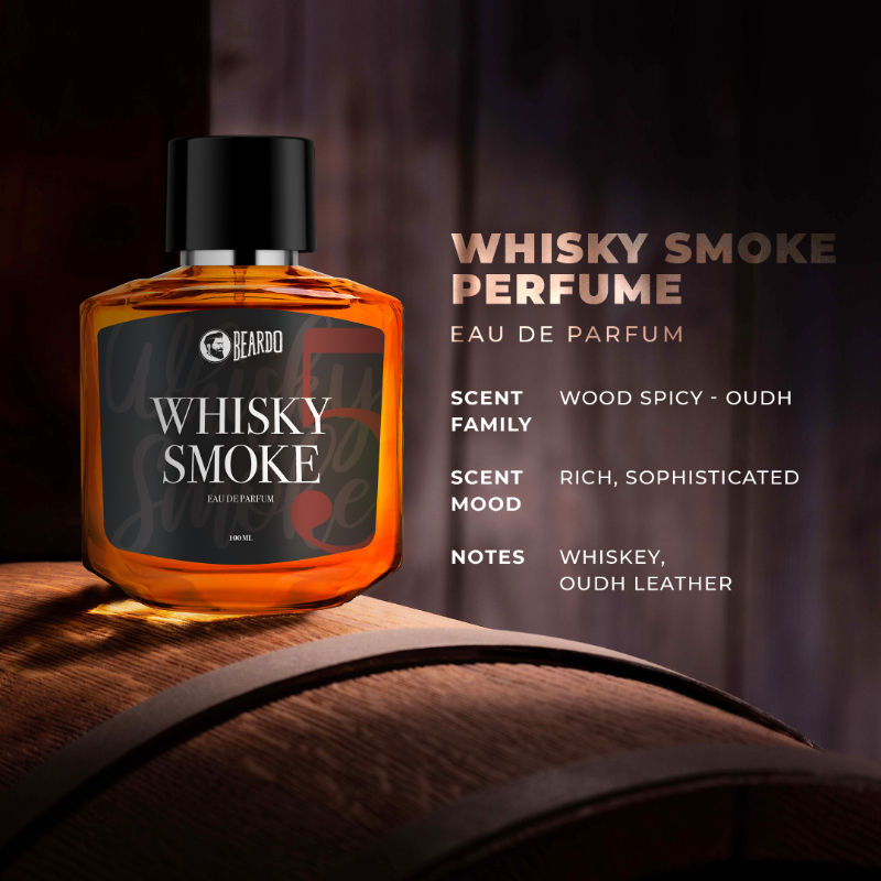 Beardo Whisky Smoke Eau Dr Parfum For Men (100ml)