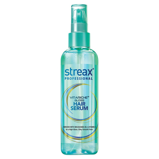 Streax Vitarich Gloss Hair Serum – Instant Shine & Smoothness