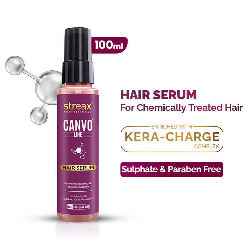 Streax Professional Canvo Line Hair Serum (100 ml)