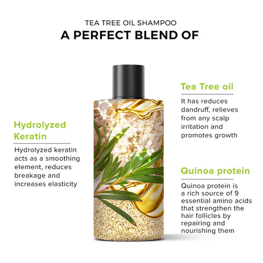 De Fabulous Tea Tree Oil Sulphate Free Shampoo – 250 ml