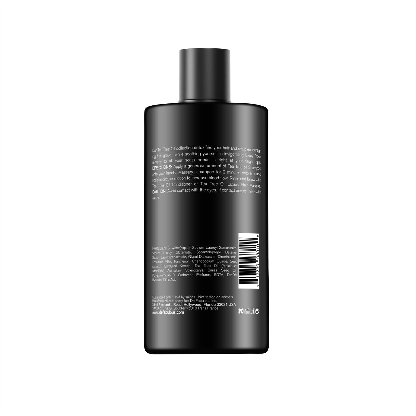 De Fabulous Tea Tree Oil Sulphate Free Shampoo – 250 ml