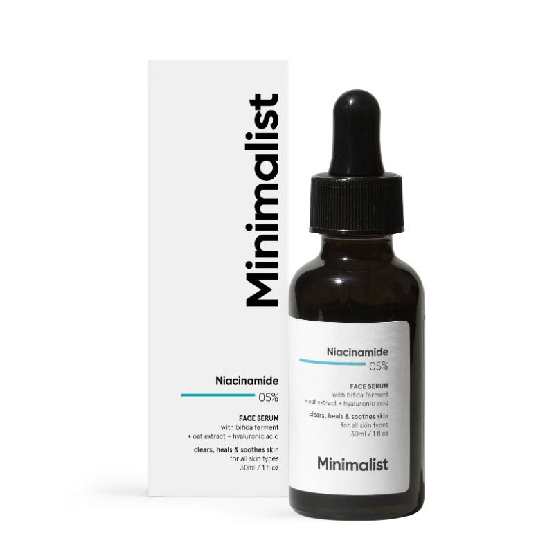 Minimalist Niacinamide 5% Face Serum | Oil Control & Even Skin Tone (30ml)