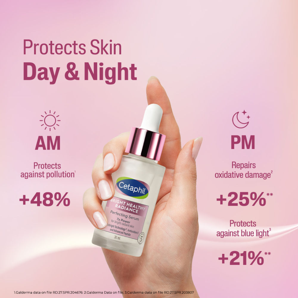 Cetaphil Bright Healthy Radiance Perfecting Serum, 7X Power With Antioxidant C And Advanced Peptide