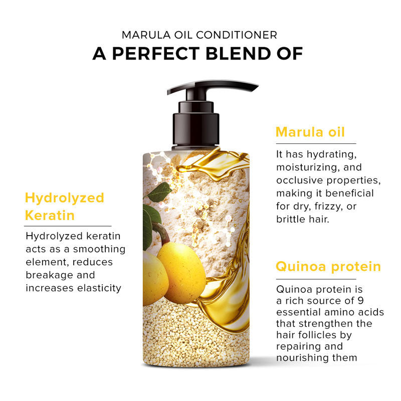 De Fabulous Marula Oil Sulphate Free Conditioner - All Hair Types 250ml