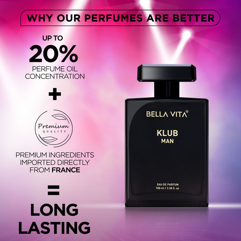 Bellavita KLUB Eau De Parfum For Man 100ml