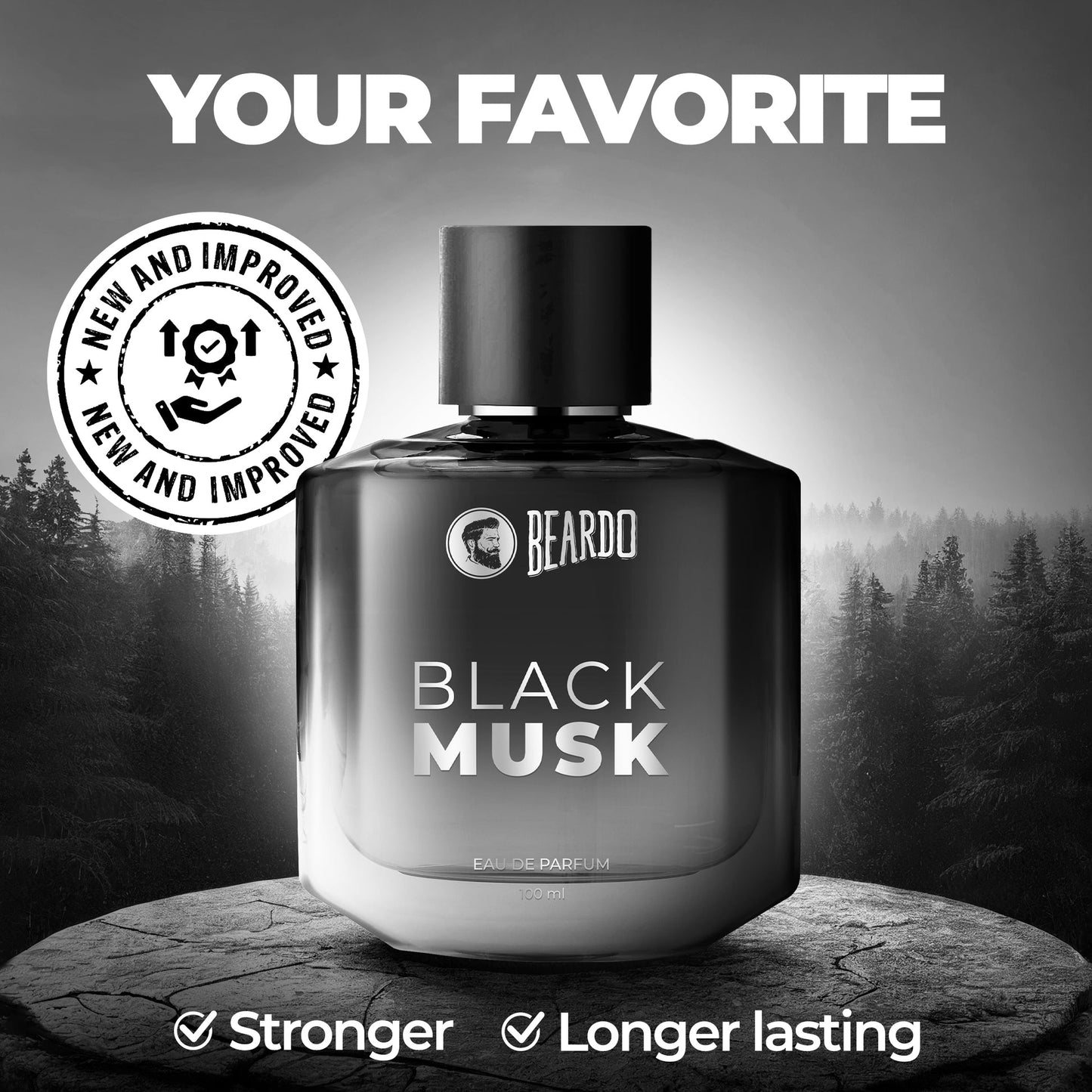 Beardo Black Musk Eau De Perfume For Men (100ml)