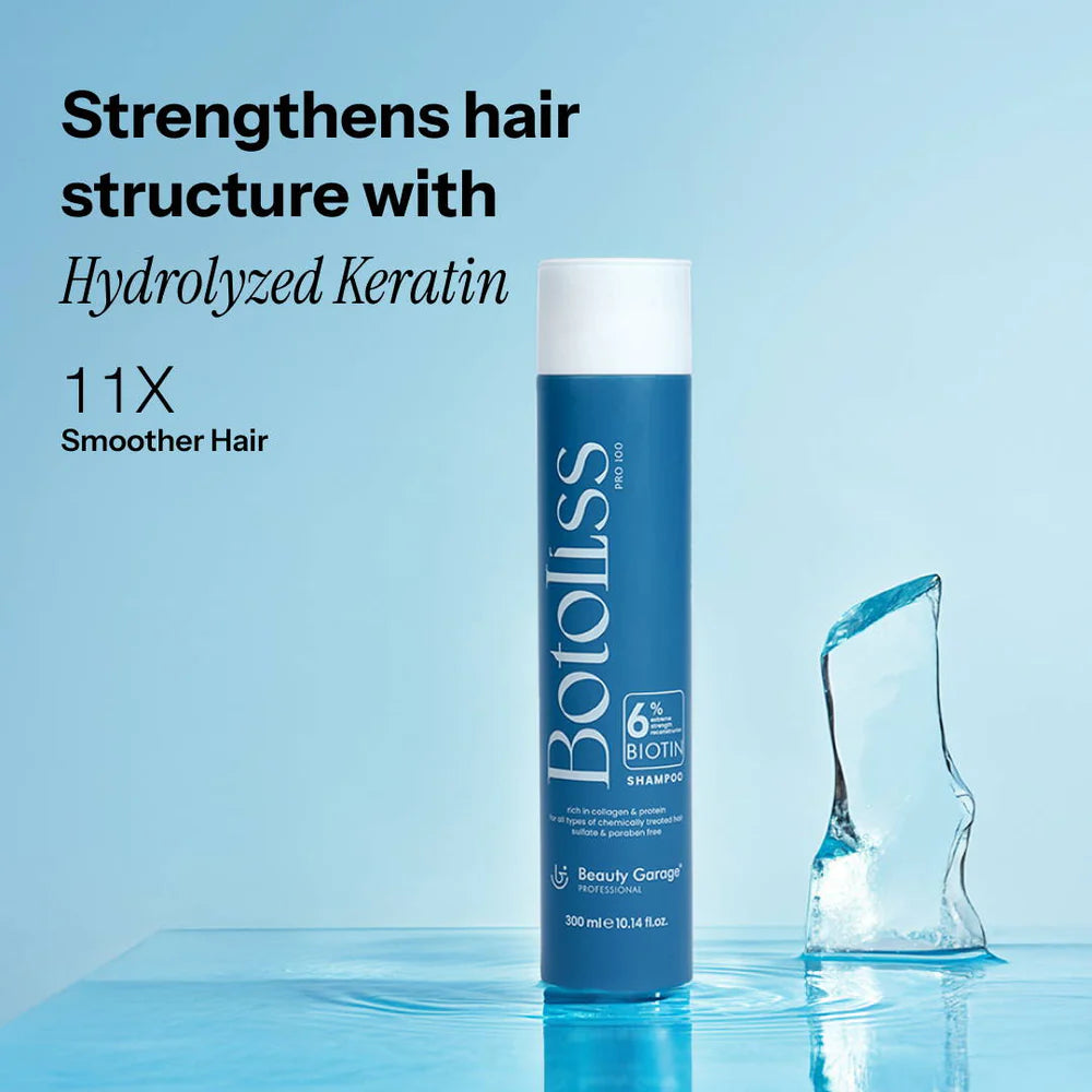 Beauty Garage Professional Botoliss Paraben Free Hair Shampoo 300ml