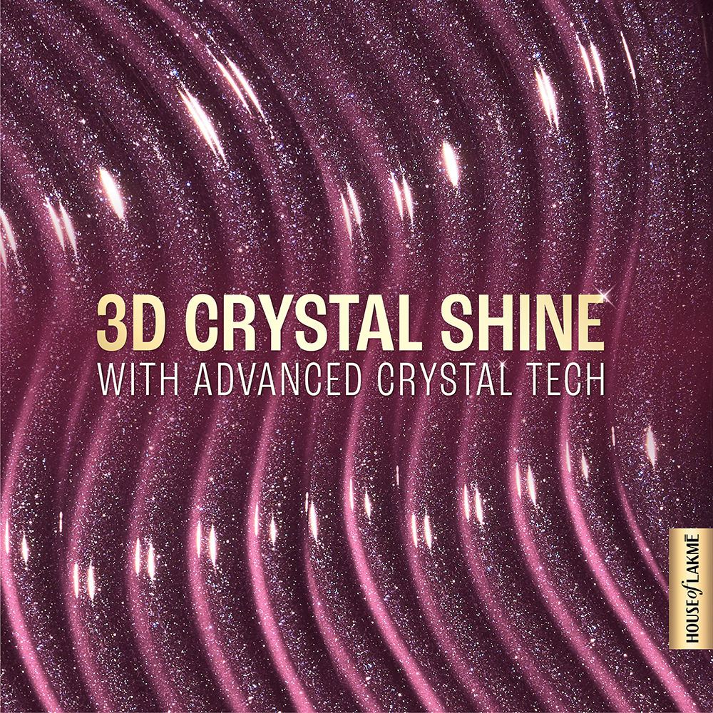 Lakme Glitterati Lip Glaze, High Shine Plumper Lip Gloss Oil with Collagen - Berry Sparkler (5ml)