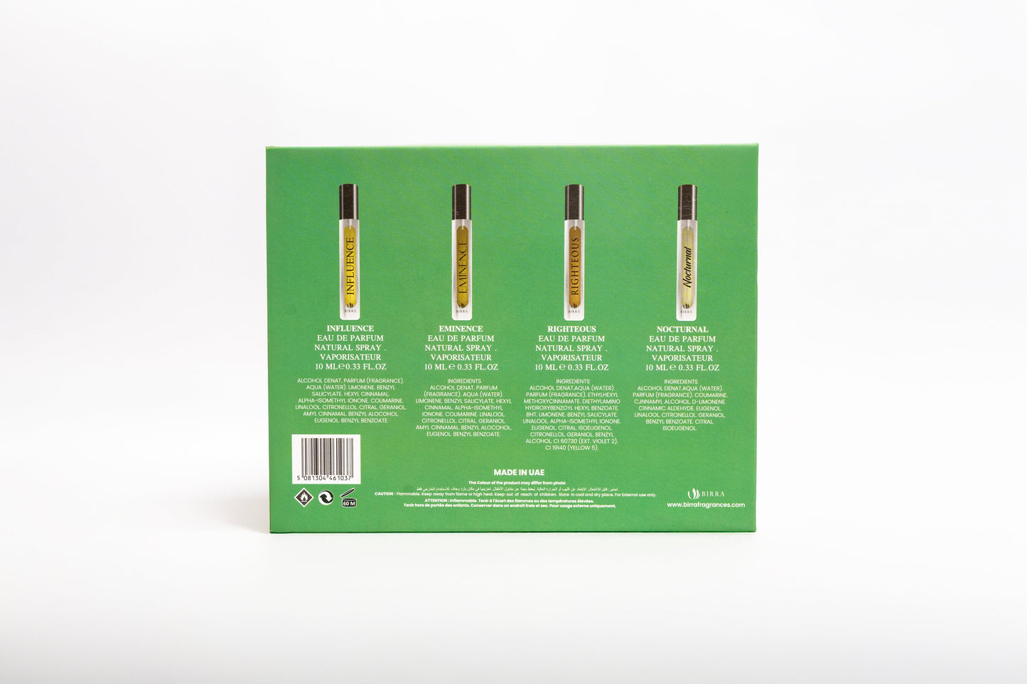 Birra Wanderlust Pour Homme Luxury Perfume Gift Set 40ml