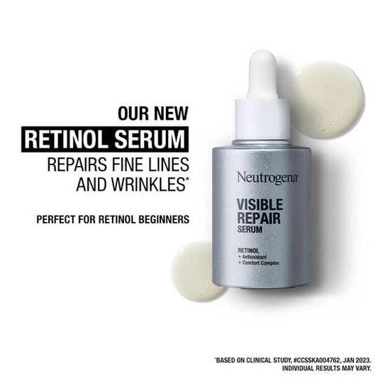 Neutrogena Visible Repair Retinol Face Serum (30ml)
