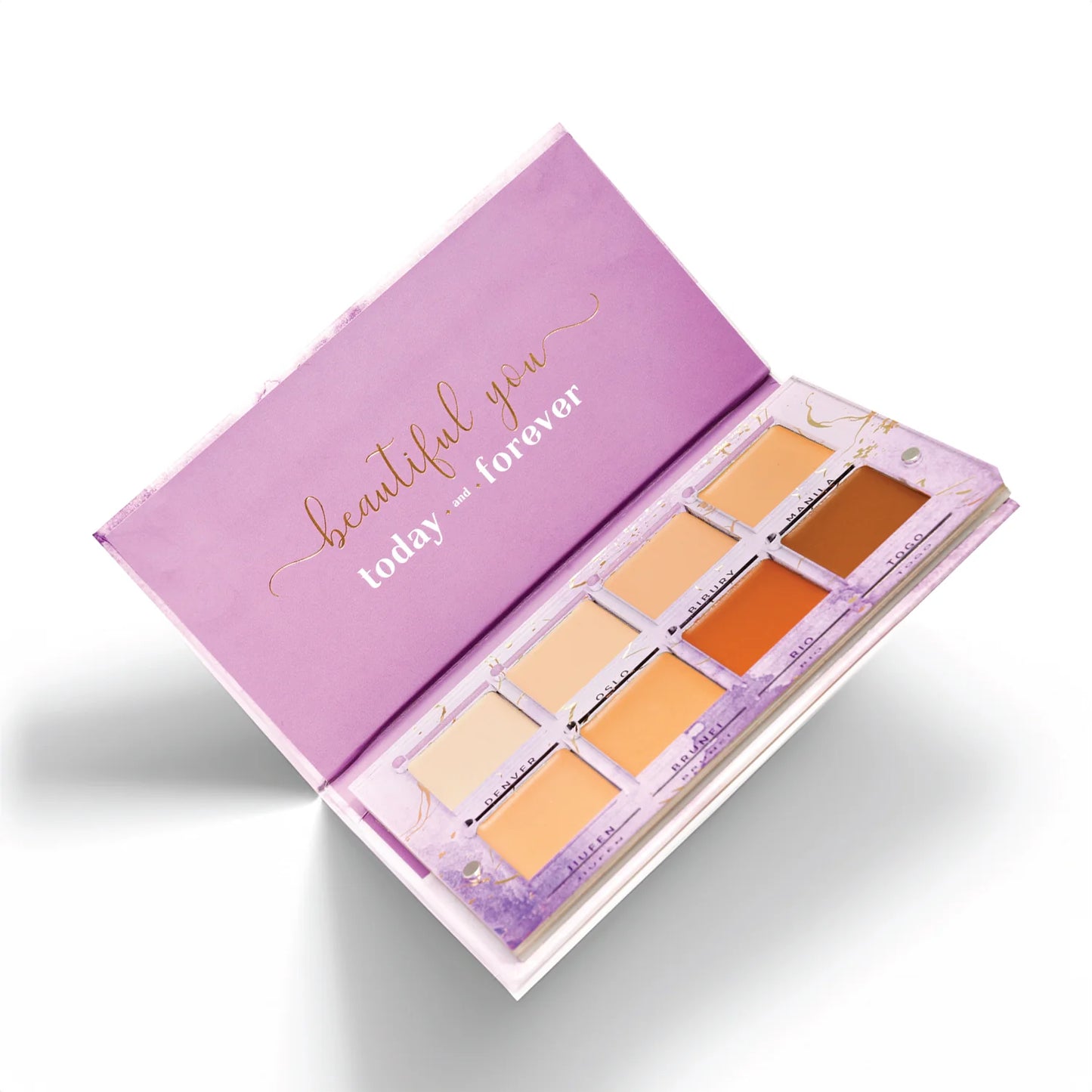 Aflairza Soft Glam Base Palette – Foundation, Concealer & Contour