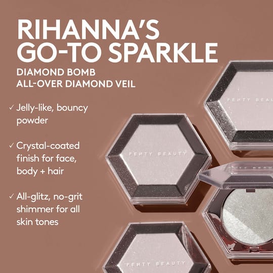 FENTY BEAUTY Diamond Bomb All-Over Diamond Veil (How Many Carats) 8g