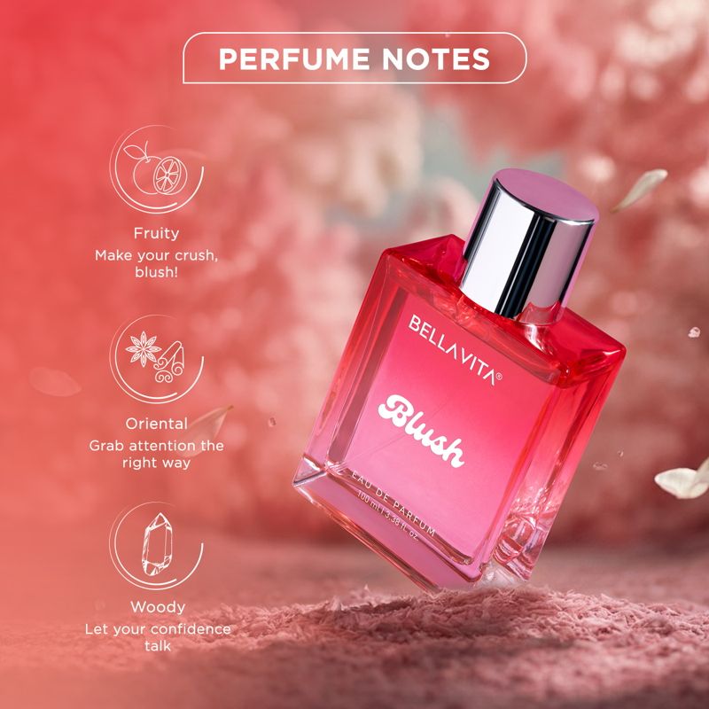 Bellavita Organic Blush Eau de Perfume For Women (100ml)