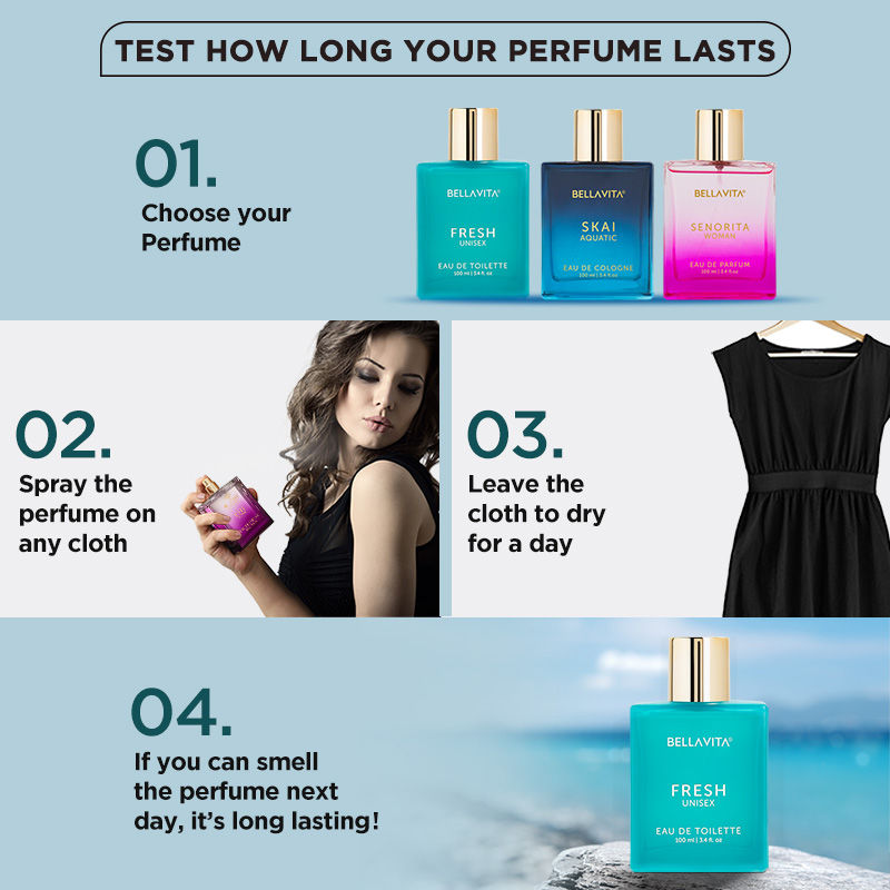 Bellavita Fresh Unisex Eau De Parfum – 100ml