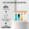 Bellvita Luxury Unisex Perfume Gift Set - 4 x 20ml