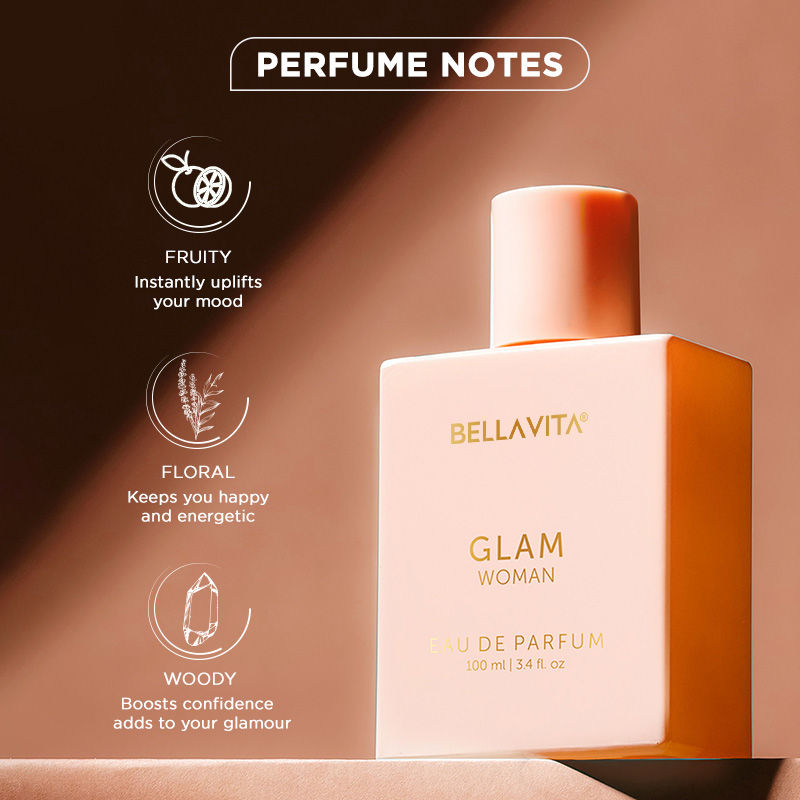 Bellavita Glam Fresh & Romantic Luxury Perfume For Women 100ml