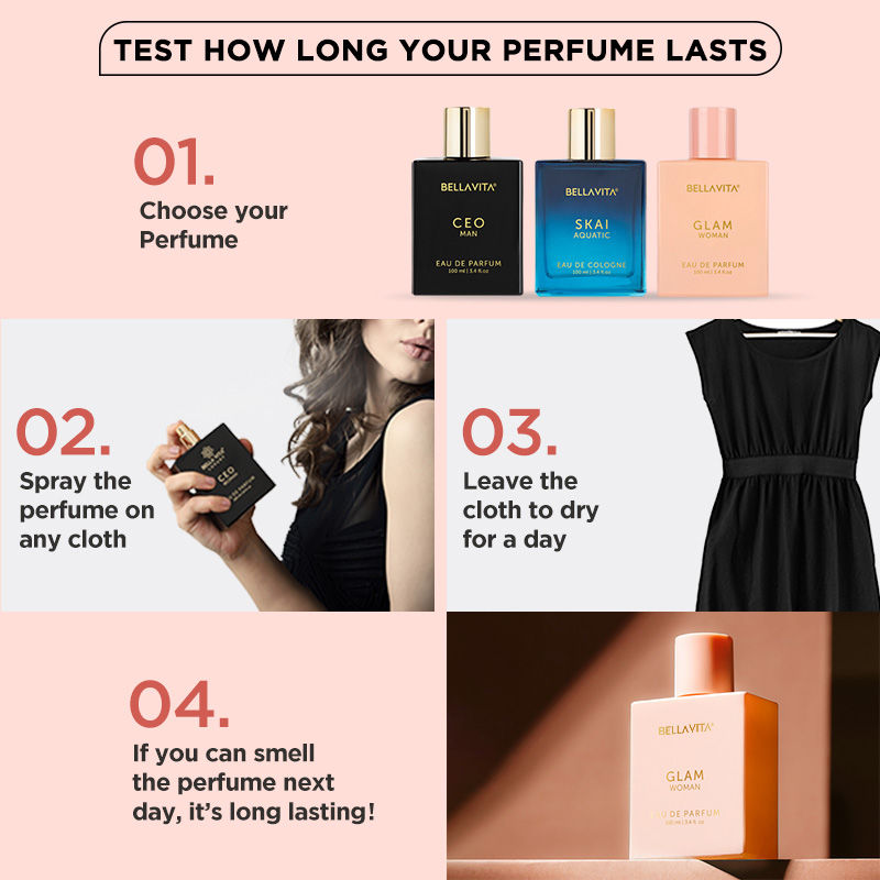 Bellavita Glam Fresh & Romantic Luxury Perfume For Women 100ml