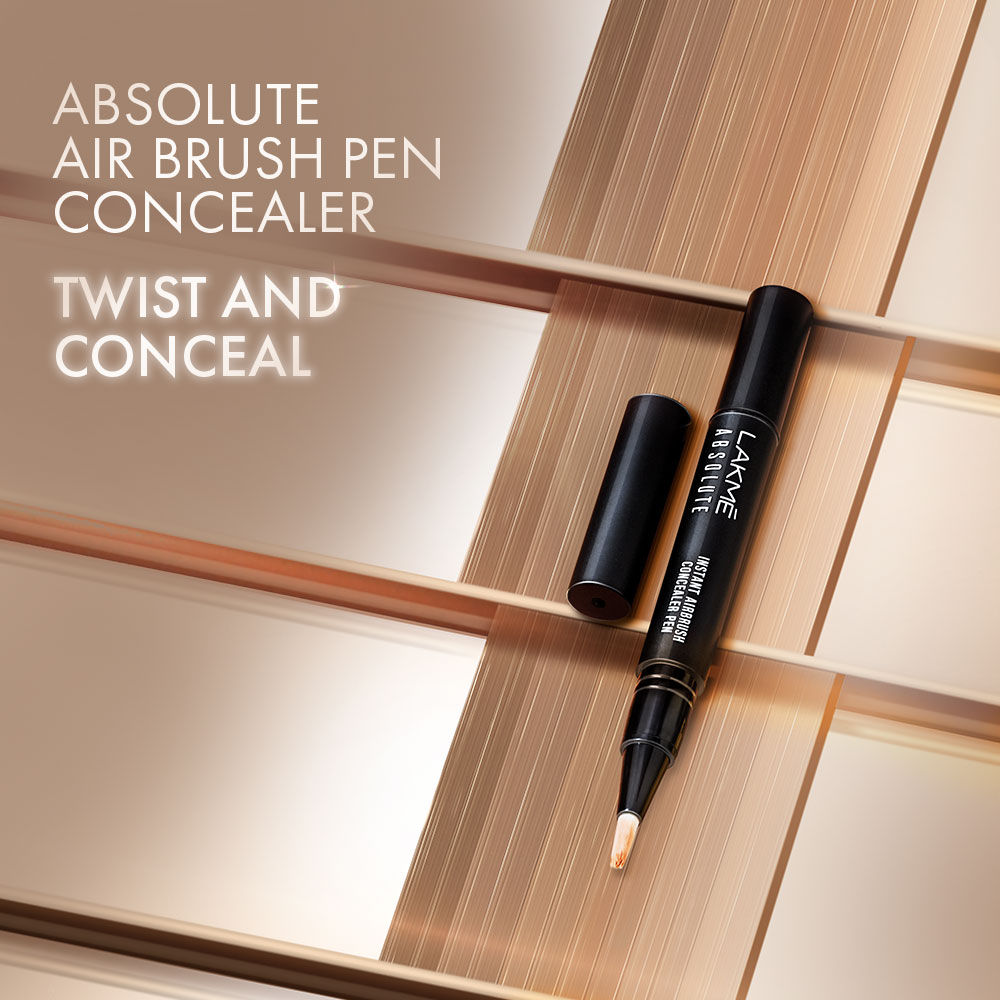 Lakme Absolute Instant Airbrush Concealer Pen - Cocoa (1.8 g)
