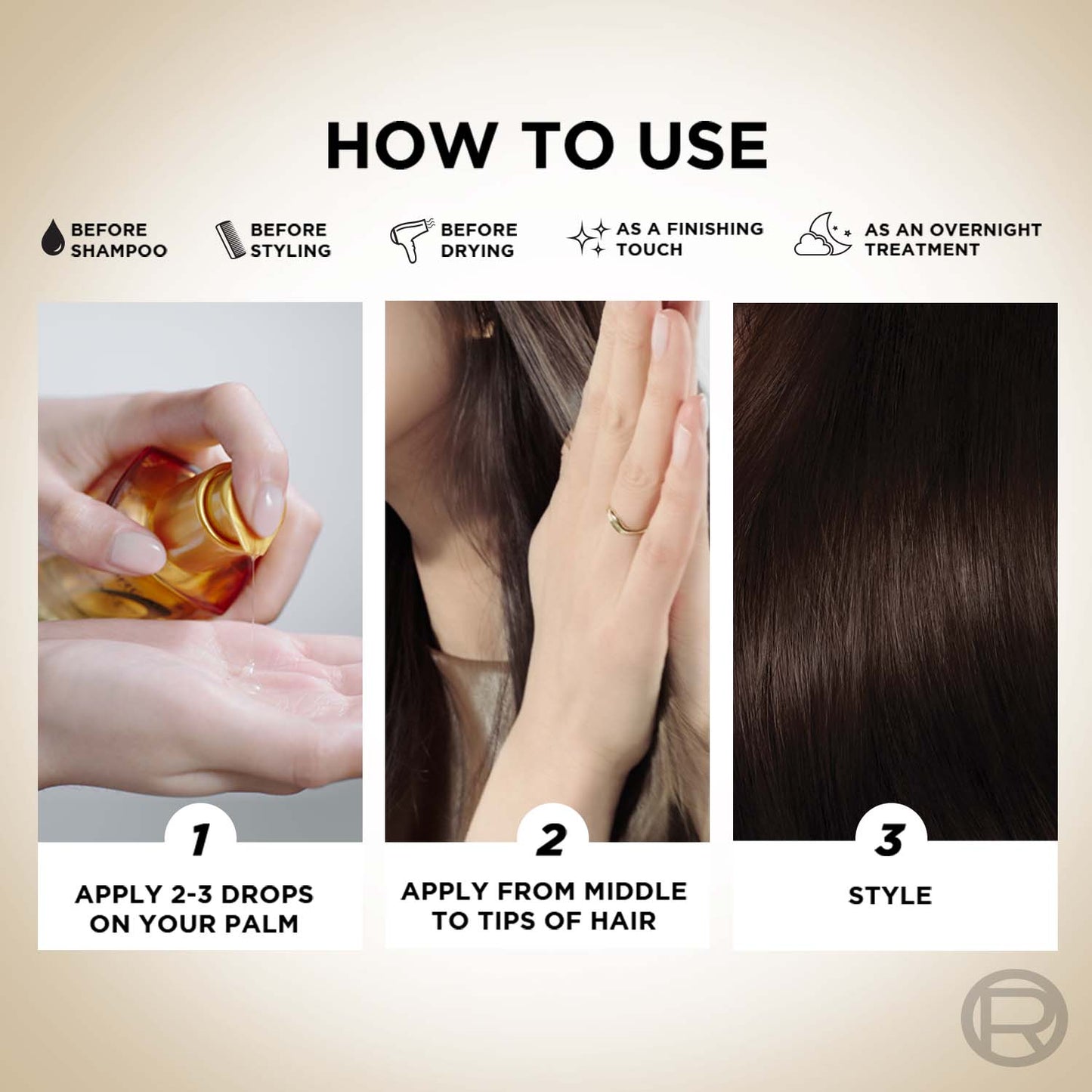 L'Oréal Paris Extraordinary Oil Serum – Smooth, Shiny Hair (100ML)