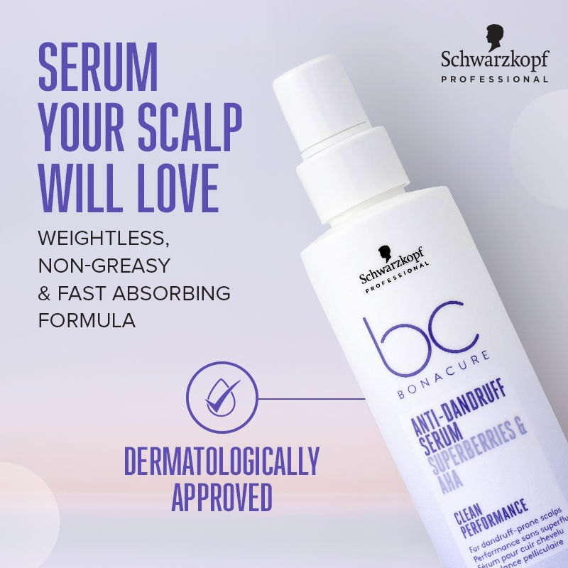 Schwarzkopf Professional Bonacure Anti-Dandruff Serum with Superberries & AHA (100ml)