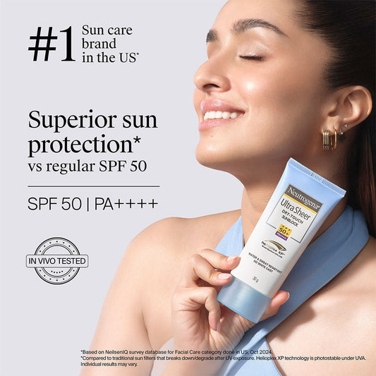 Neutrogena Ultra Sheer Sunscreen SPF 50+ PA++++ – Complete Guide for Oily & Sensitive Skin