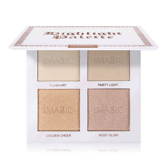 IMAGIC Professional 4‑Color Highlighter Palette (FA‑118)