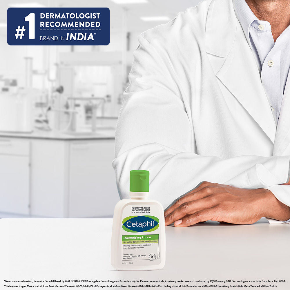 Cetaphil Moisturising Lotion Normal To Combination, Sensitive Skin