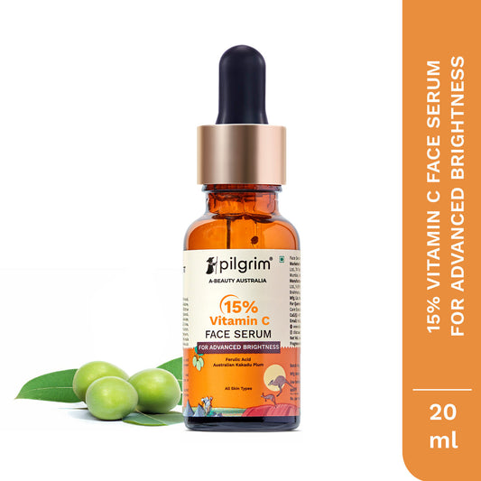 Pilgrim 10% Vitamin C Face Serum – Skin Brightening & Anti-Aging (30ml)