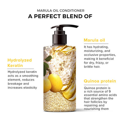 De Fabulous Marula Oil Sulphate Free Conditioner - All Hair Types 250ml
