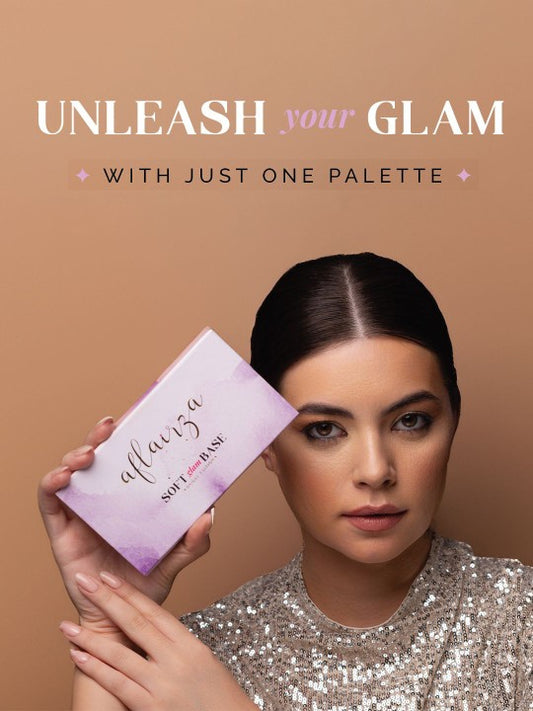 Aflairza Soft Glam Base Palette – Foundation, Concealer & Contour