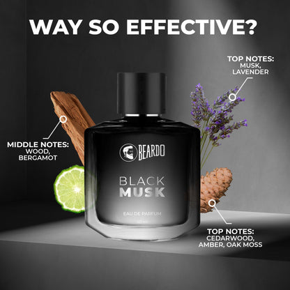 Beardo Black Musk Eau De Perfume For Men (100ml)