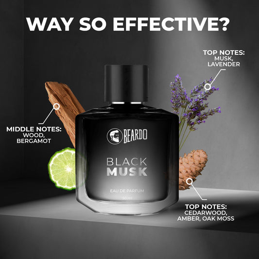 Beardo Black Musk Eau De Perfume For Men (100ml)