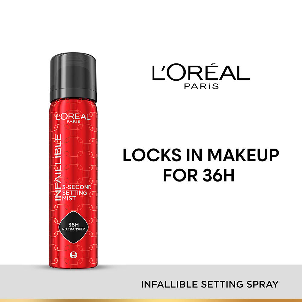 L'Oreal Paris Infallible 3-Second Setting Mist (75 ml)