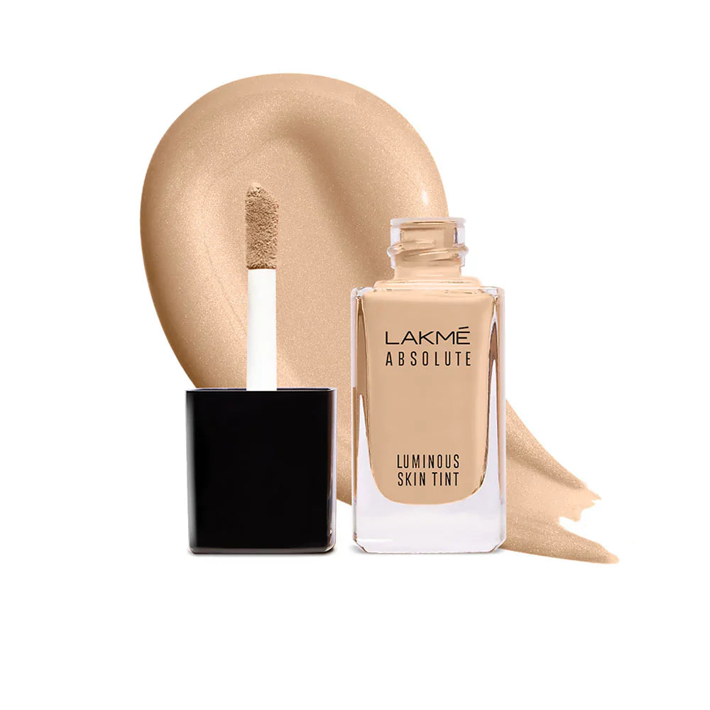 Lakme Absolute Luminous Skin Tint Foundation For Flawless Finish Upto 24Hrs 23ml