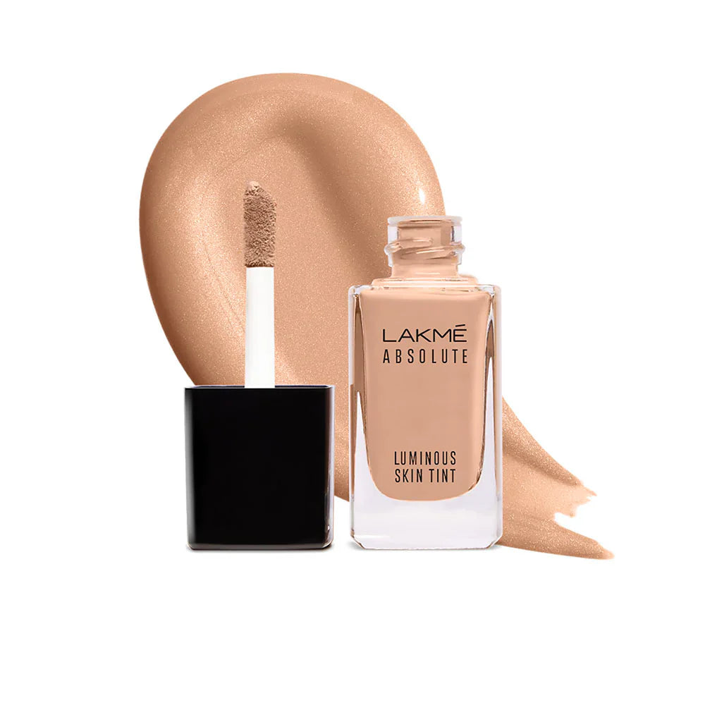 Lakme Absolute Luminous Skin Tint Foundation For Flawless Finish Upto 24Hrs 23ml