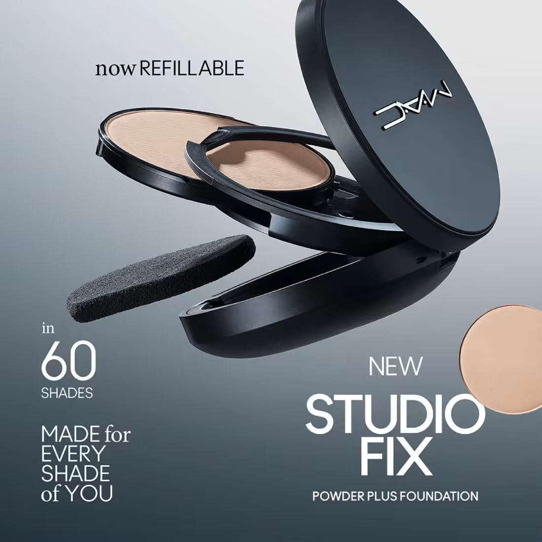 M.A.C Studio Fix Powder Plus 24-Hour Oil Control Compact Foundation 15g
