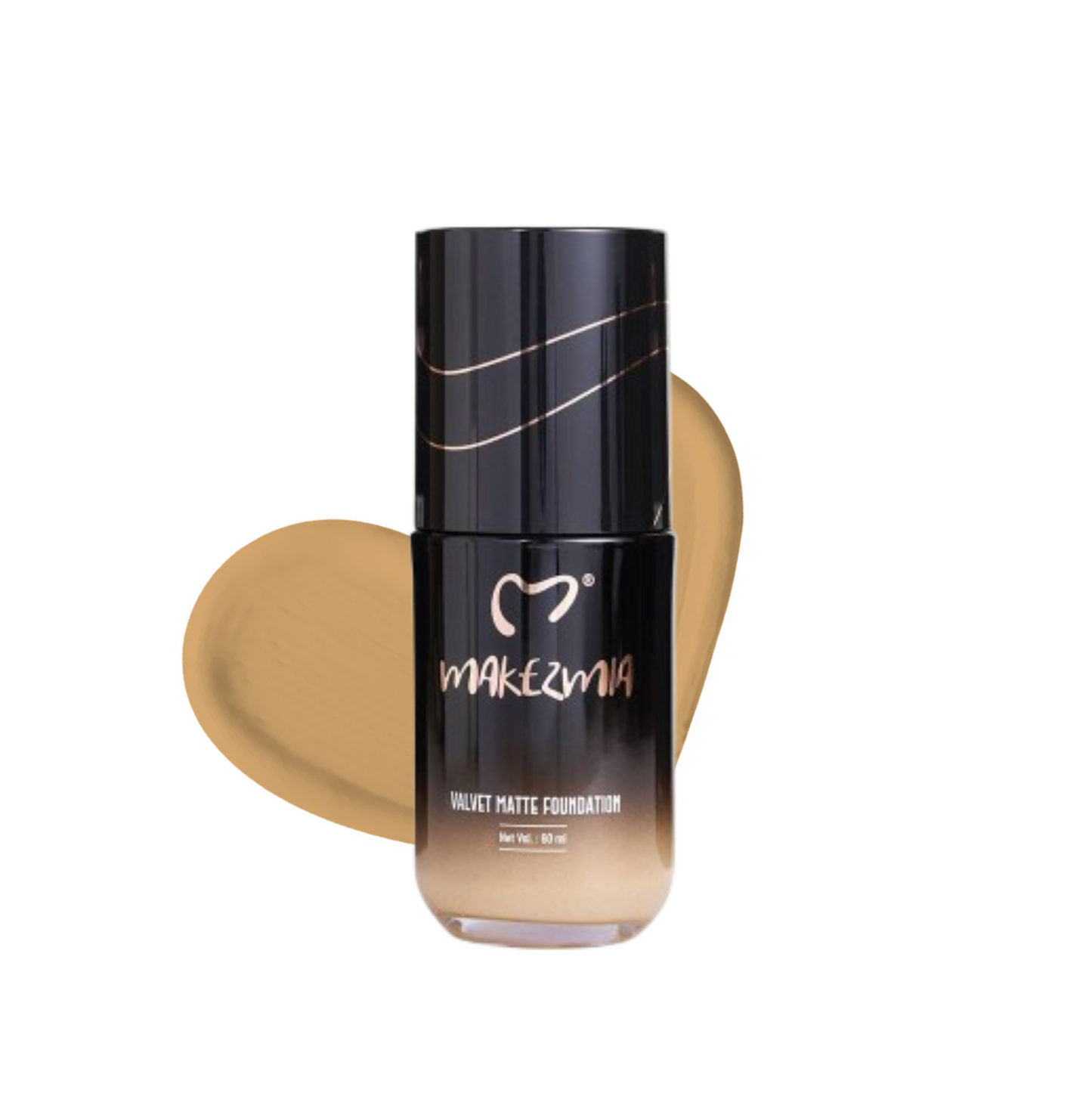 Makezmia Velvet Matte Foundation - 60ml