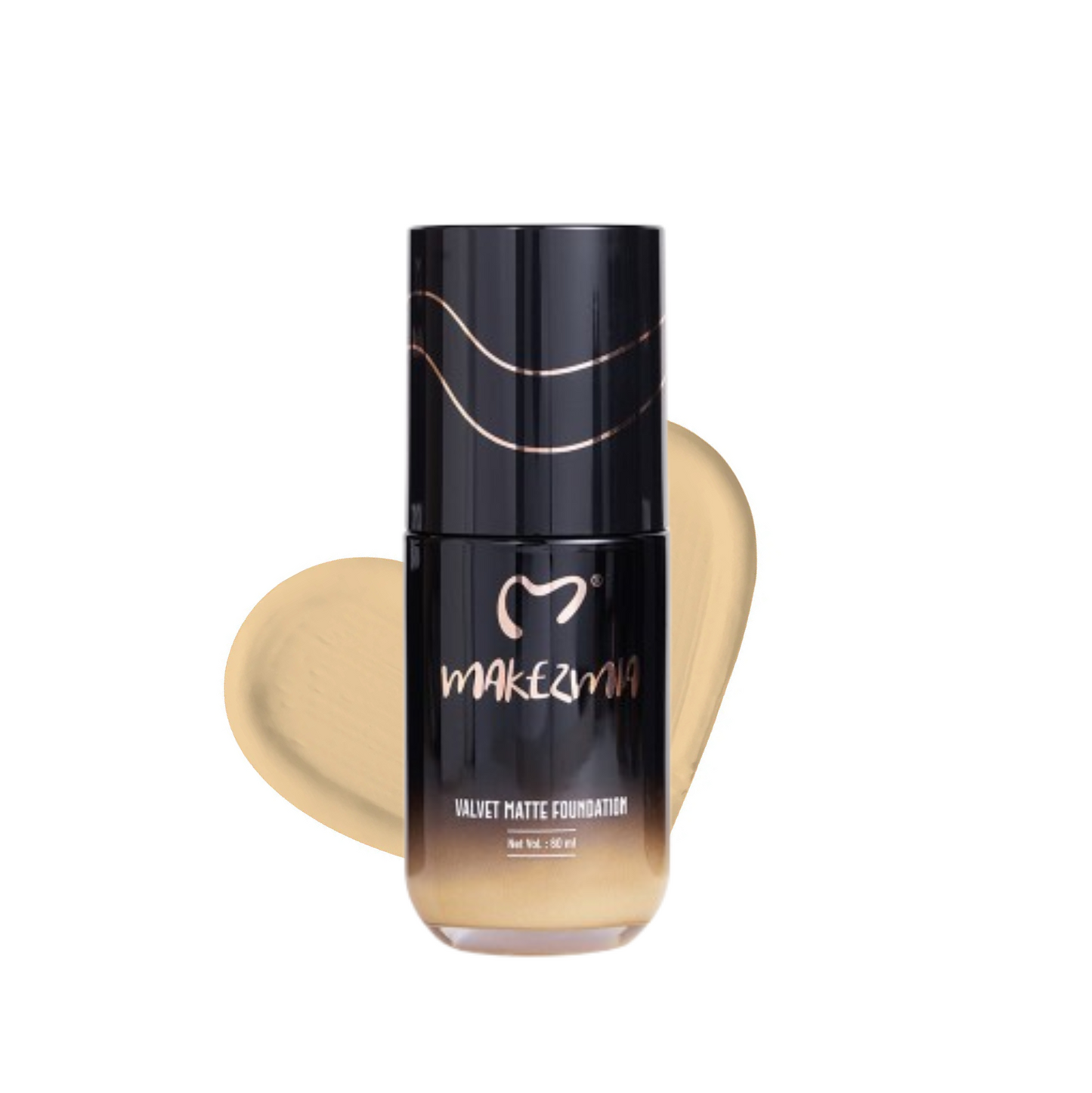Makezmia Velvet Matte Foundation - 60ml