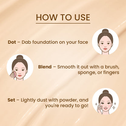 Shopaarel Miracle Skin Liquid Foundation 30ml