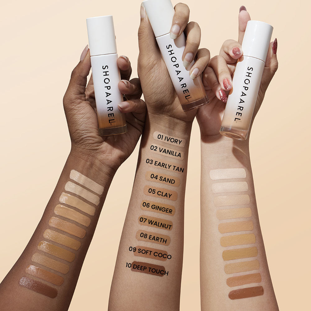 Shopaarel Miracle Skin Liquid Foundation 30ml