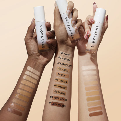 Shopaarel Miracle Skin Liquid Foundation 30ml