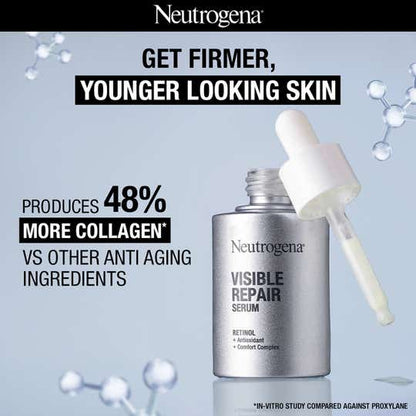 Neutrogena Visible Repair Retinol Face Serum (30ml)
