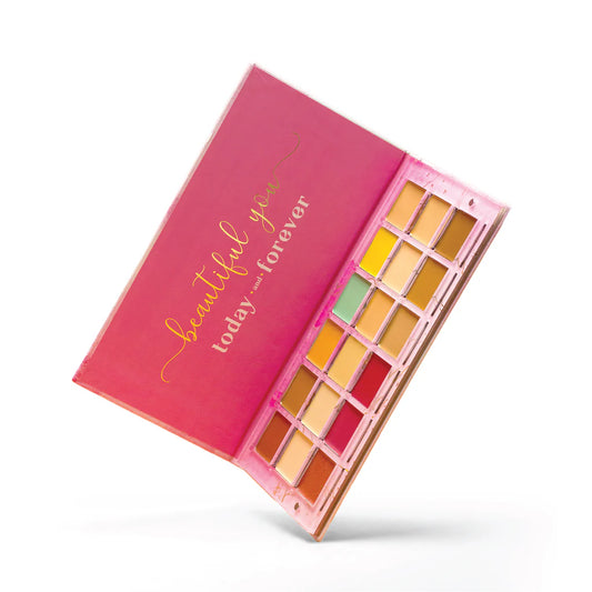 AFLAIRZA One For All Pink 18-Shade Makeup Palette 31gm
