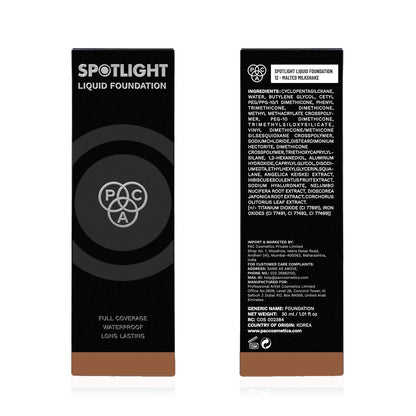 PAC Spotlight Liquid Foundation - 30ml