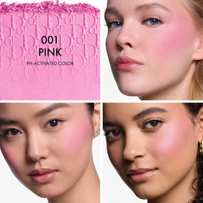 Dior Rosy Glow Color‑Reviving Powder Blush (001 Pink) 4.4g