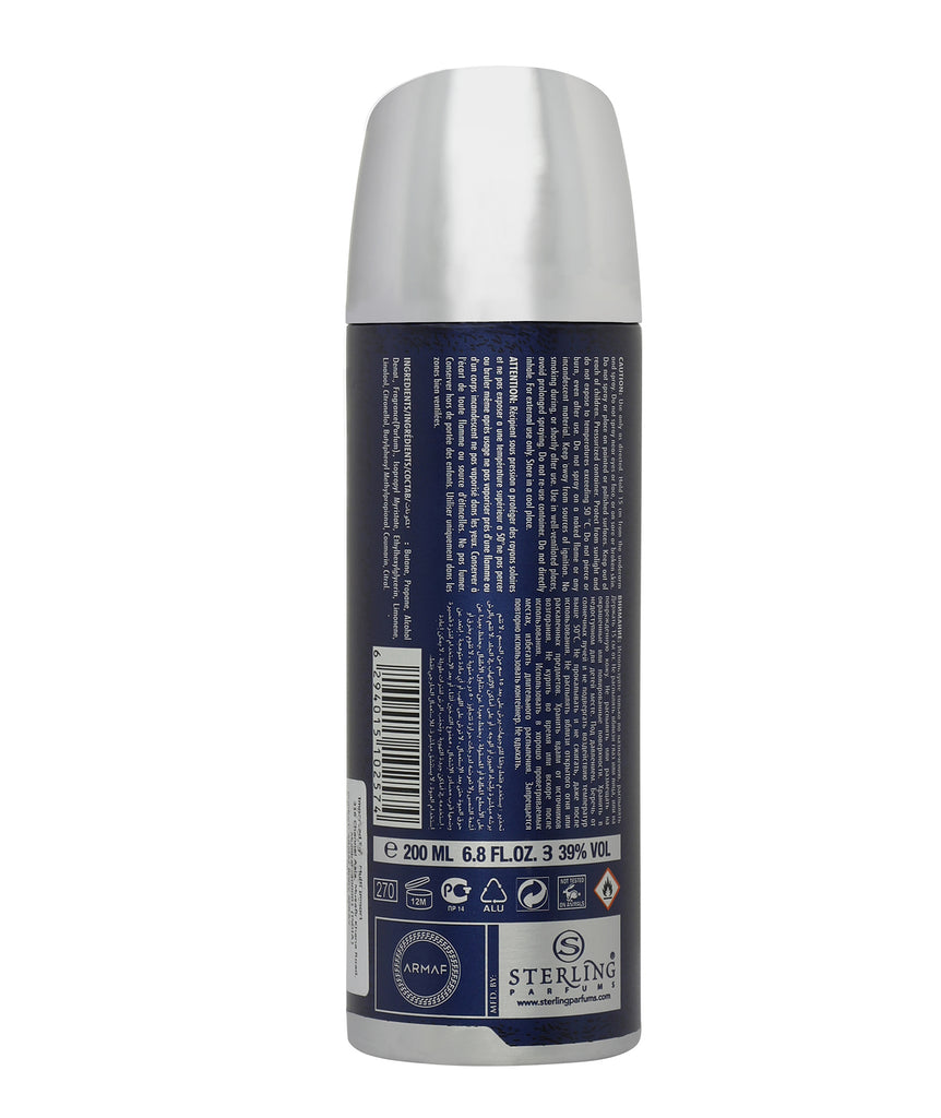 Armaf Voyage Bleu Body Spray for Men 200ml