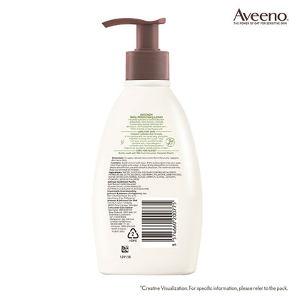 Aveeno Daily Moisturising Lotion – Natural Oat Body Moisturizer for Normal, Dry & Sensitive Skin