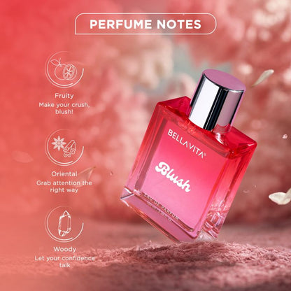 Bellavita Organic Blush Eau de Perfume For Women (100ml)