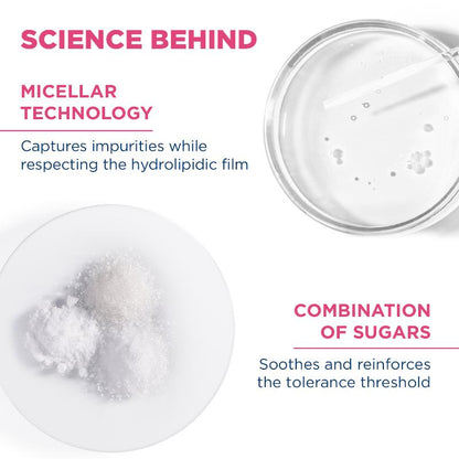 Bioderma Dermatological Micellar Water Sensibio H2O - Gently Removes Makeup Prevents Clogged Pores (250ml)