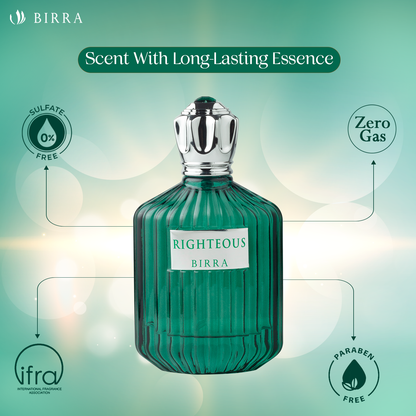 Birra Righteous Eau De Parfum for Men – Long Lasting Premium Masculine Fragrance (100ml)